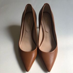 🦒🦒Aldo 3” heels. Brown/nude. 🦒🦒